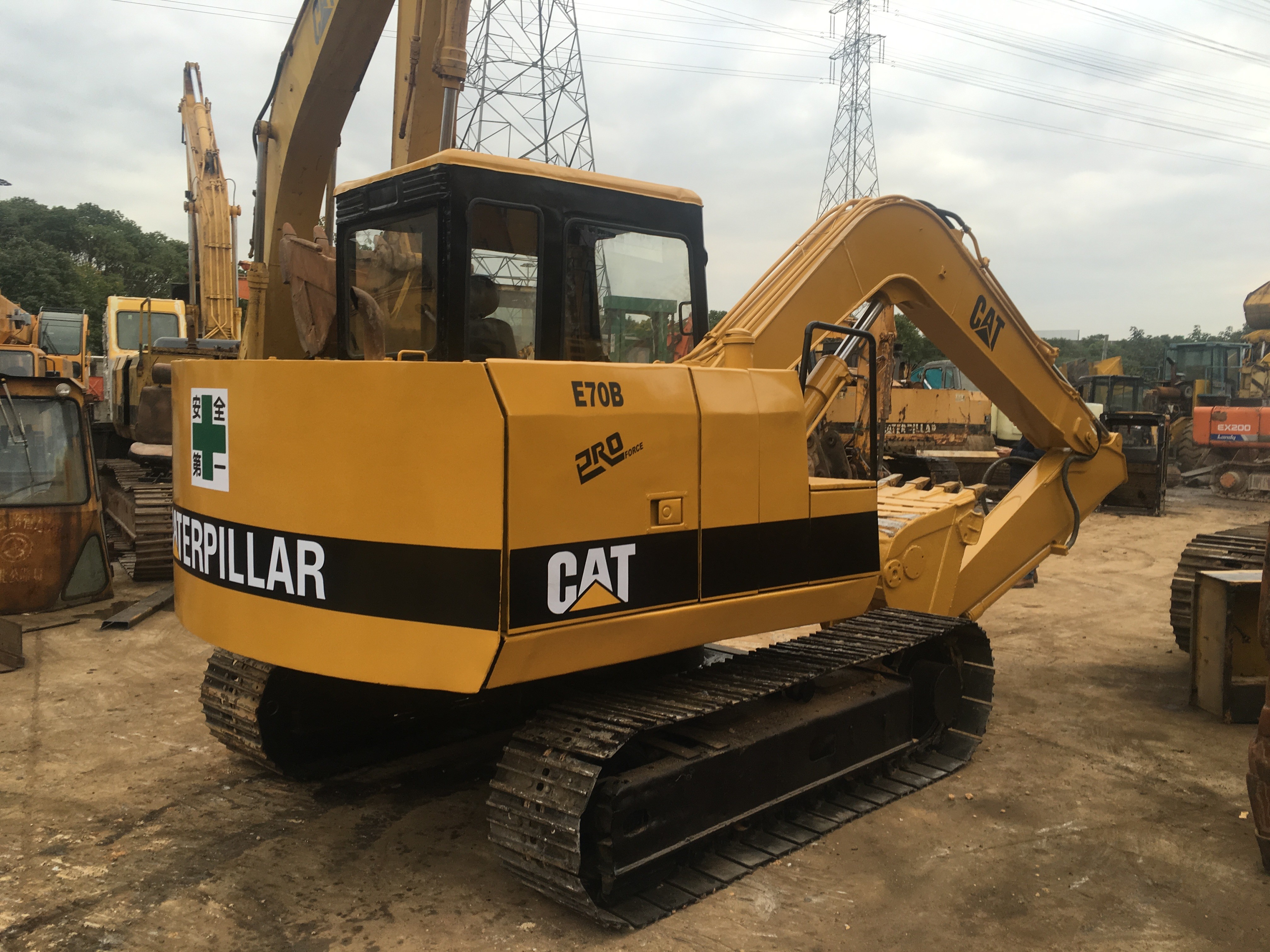 CAT Used E70B EX60 SK60 EX100 Cheap Small Crawler Excavator ,Used Construction Machinery