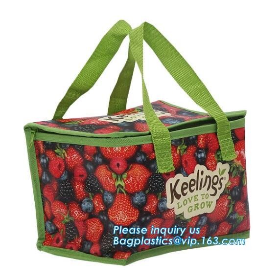 cooler bag waterproof oxford shoulder bag ice pack thermal picnic lunch box vehicle insulation bag for meal drinks pack