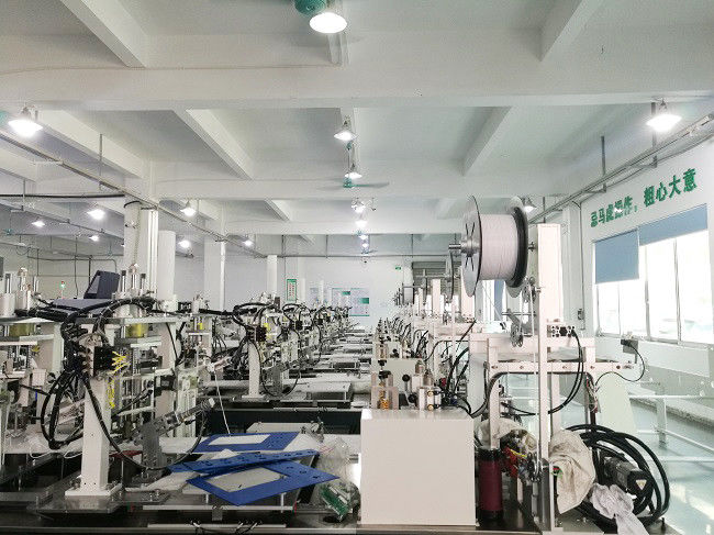 60 Pcs / Min Non - Woven Fabric KN95 Mask Manufacturing Machine