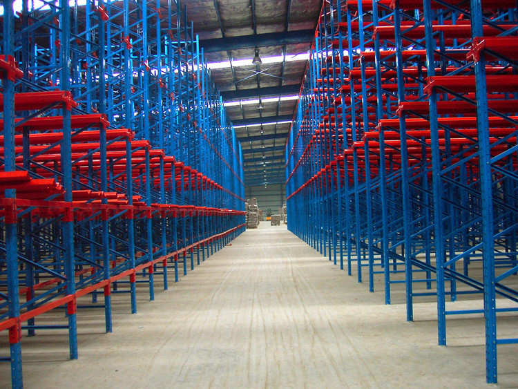 Pallet Racking System Equipment Steel Layer Drive In Heavy Duty Warehouse Rack