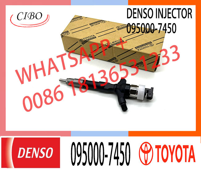 0950007450 Genuine Diesel Injector 23670-30290 23670-39165 095000-7450 for Toyota Dyna 3.0 d, 1KD-FTV, D-4D, Dutro, 300,