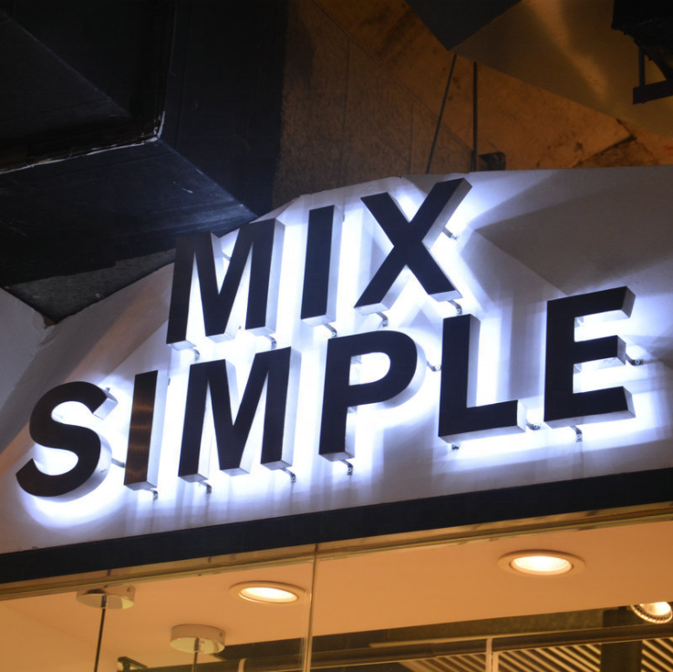 Manufacturer's Best-Selling Outdoor LED Stainless Steel Luminous Character Billboard LED Logo