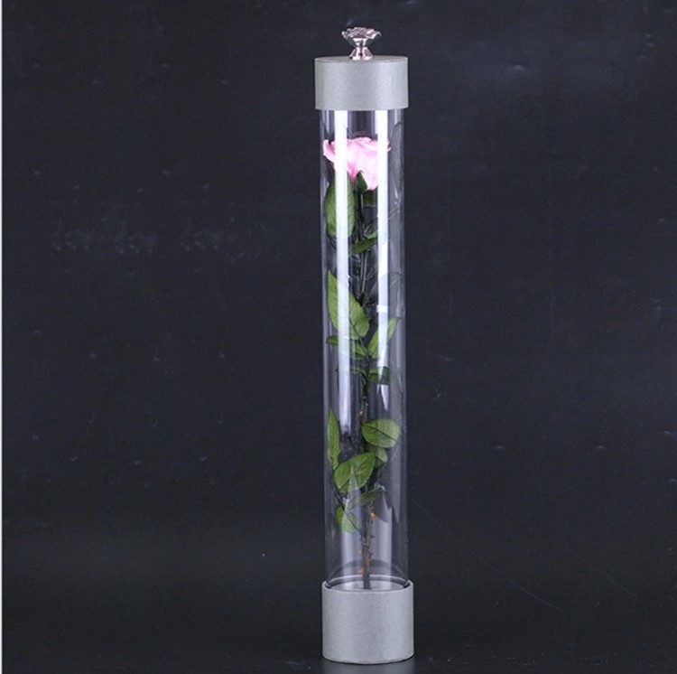 christmas ornaments long stem real touch natural flowers preserved roses