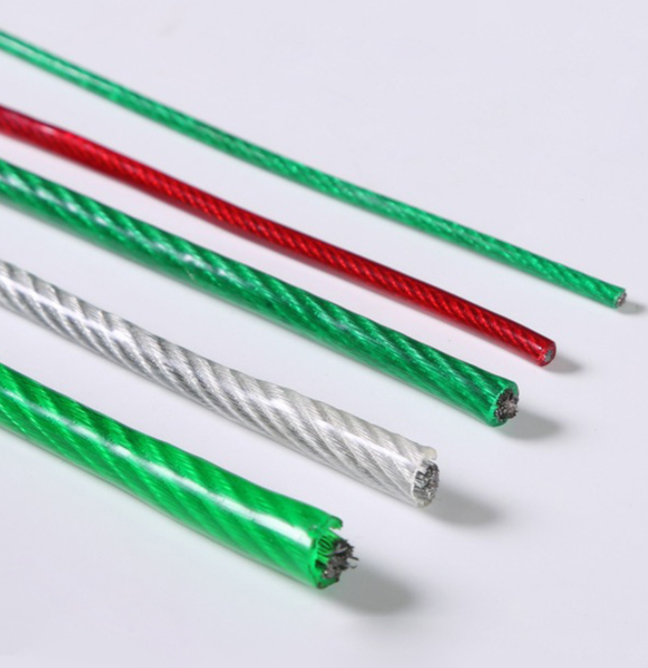 Galvanized Rubber Coated Steel Rope Ring Fixed Lifting And Hoisting