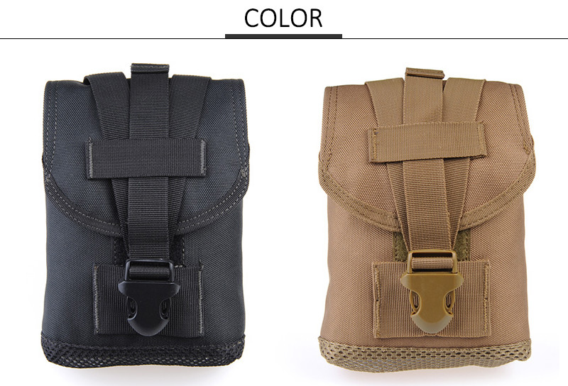 Buckle Type Canvas Water Bottle Carrier Bag For Hiking