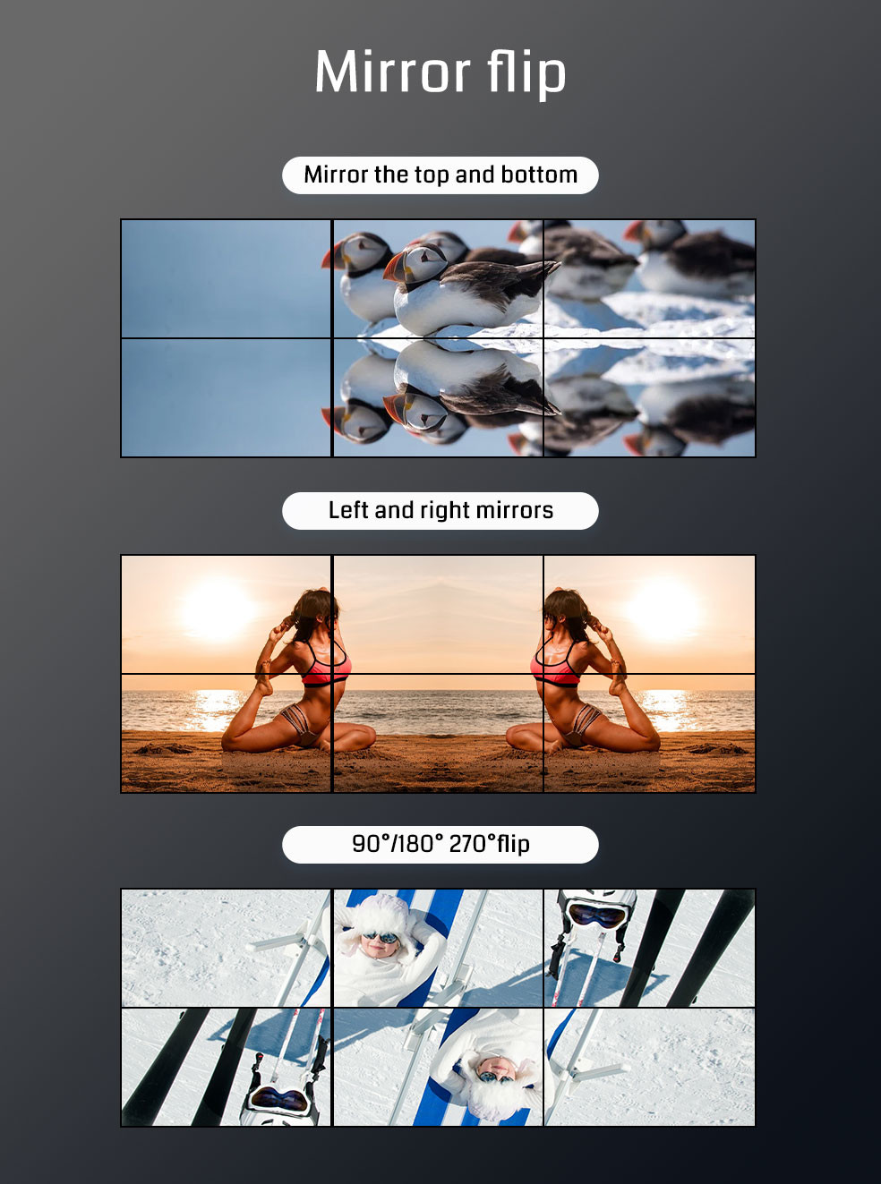 PIP Point To Point Art Video Wall LCD LED Video Wall Processor With PC control