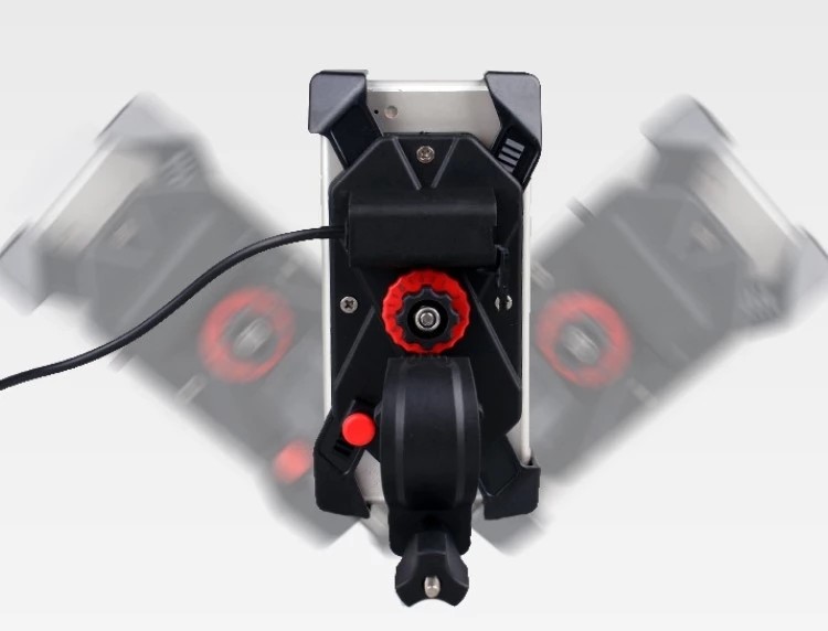 ODM Waterproof Motorcycle Phone Mount , Mobile Phone Bracket Holder