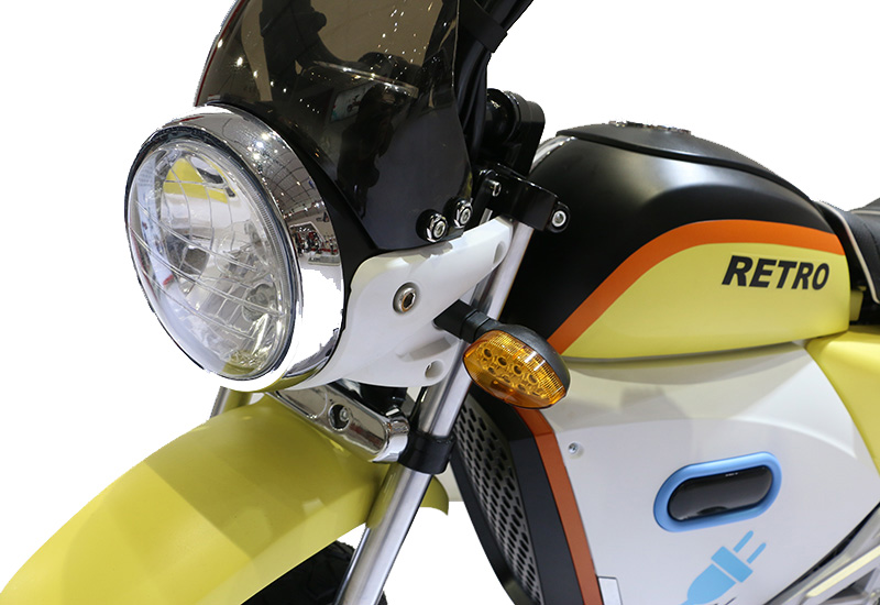 Retro Electric Dirt Bike 48V 500W Two Wheel Electric Bike Scooter For Kids