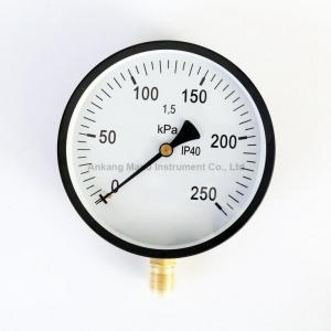 China PG-013 Bourdon tube pressure gauge big diameter on sale