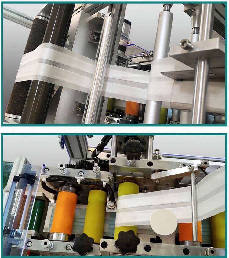 User Friendly Face Mask Production Equipment 220V 450pcs / Min
