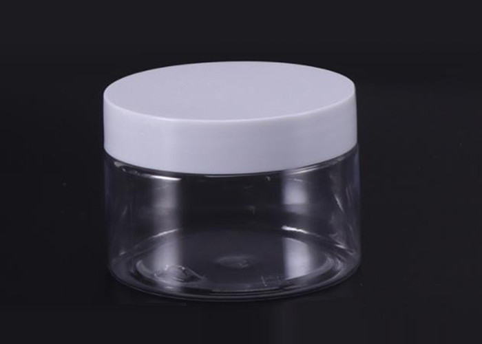 120ml Clear PET Face Cream Jars Neck Size 51mm Modern Cosmetic Packaging