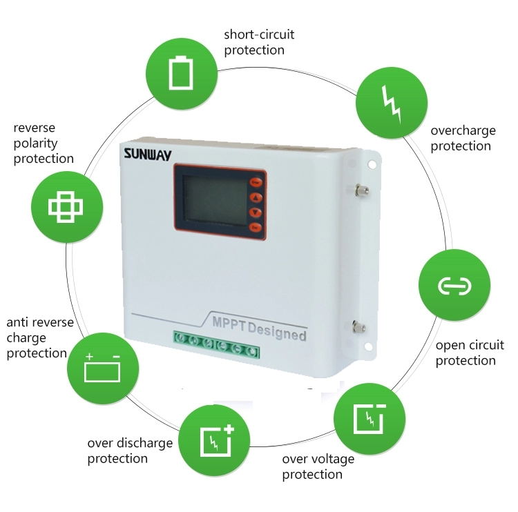 MPPT Solar Charge Controller 12V 24V 20A 30A 40A Regulator for Max PV Power 1000W
