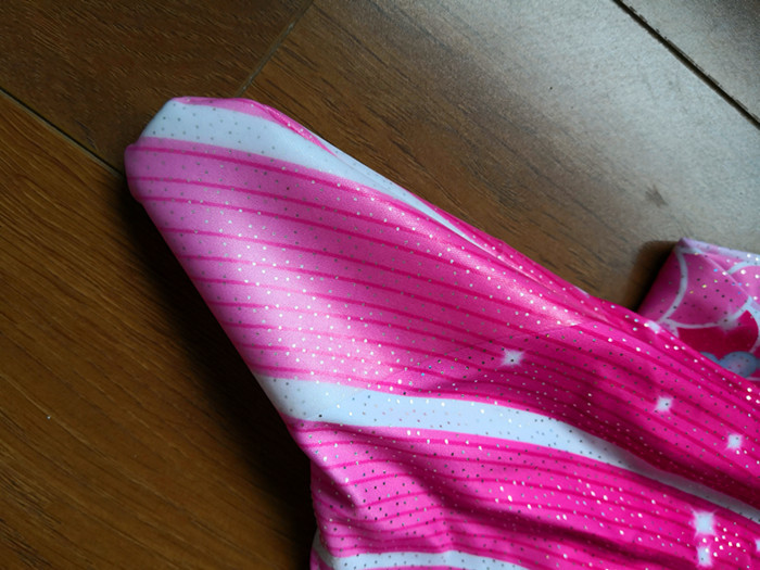 Stretchy Childrens Mermaid Tails Anti - UV 3D Colorful Printing Fabric