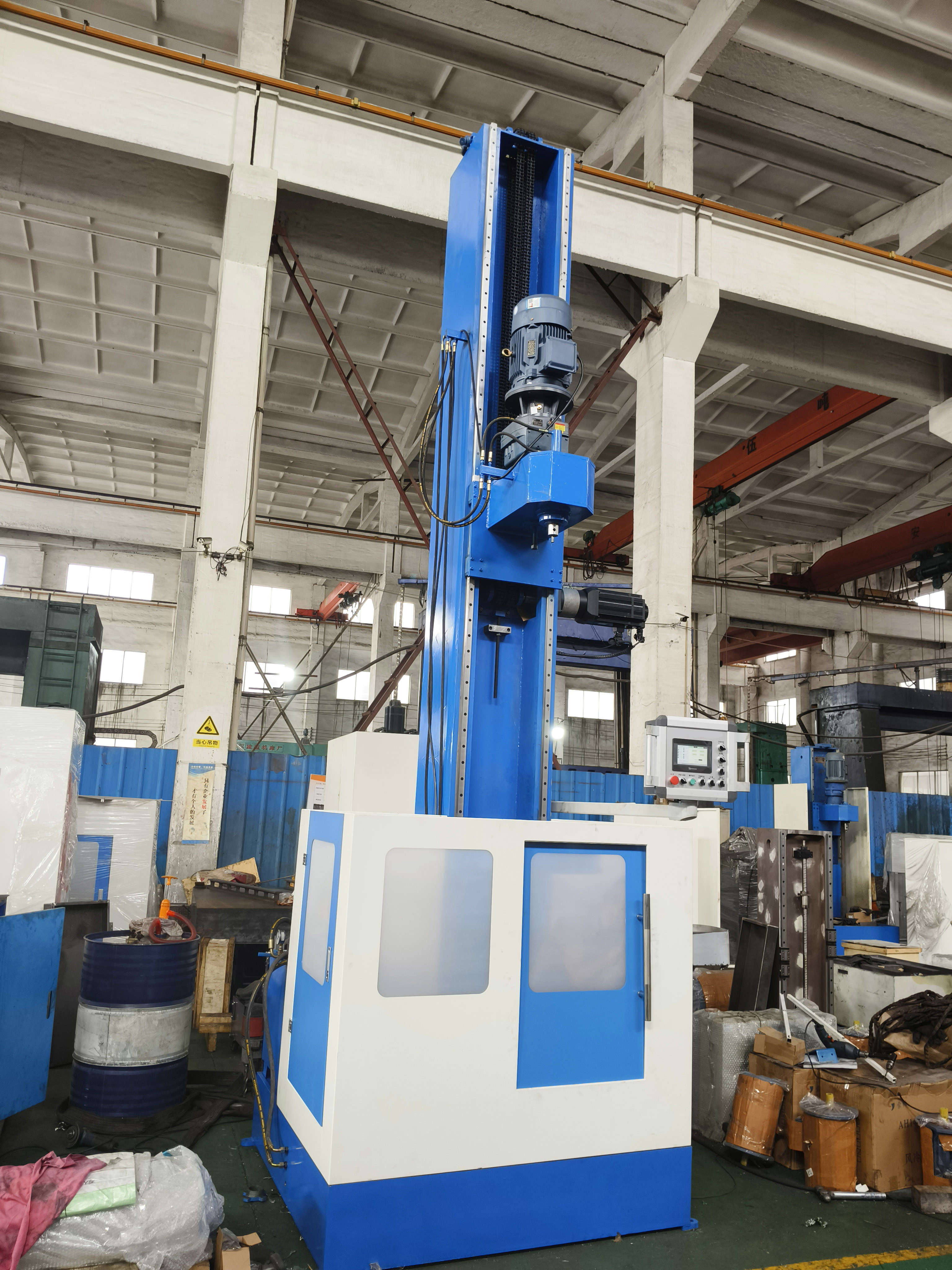 Vertical Sand Bar Expansion Honing Machine HDLH4010H Large Diameter Travel Vertical Honing Machine