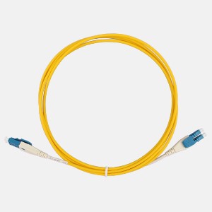 300 2 Duplex Fiber Optic Patch Cord / LC Uniboot Fiber Cable 3.0mm