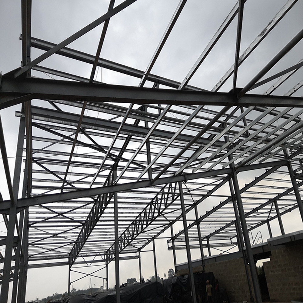 Customized Logo Steel Structure Warehouse for H Beam Beam Working Scope Fabrication