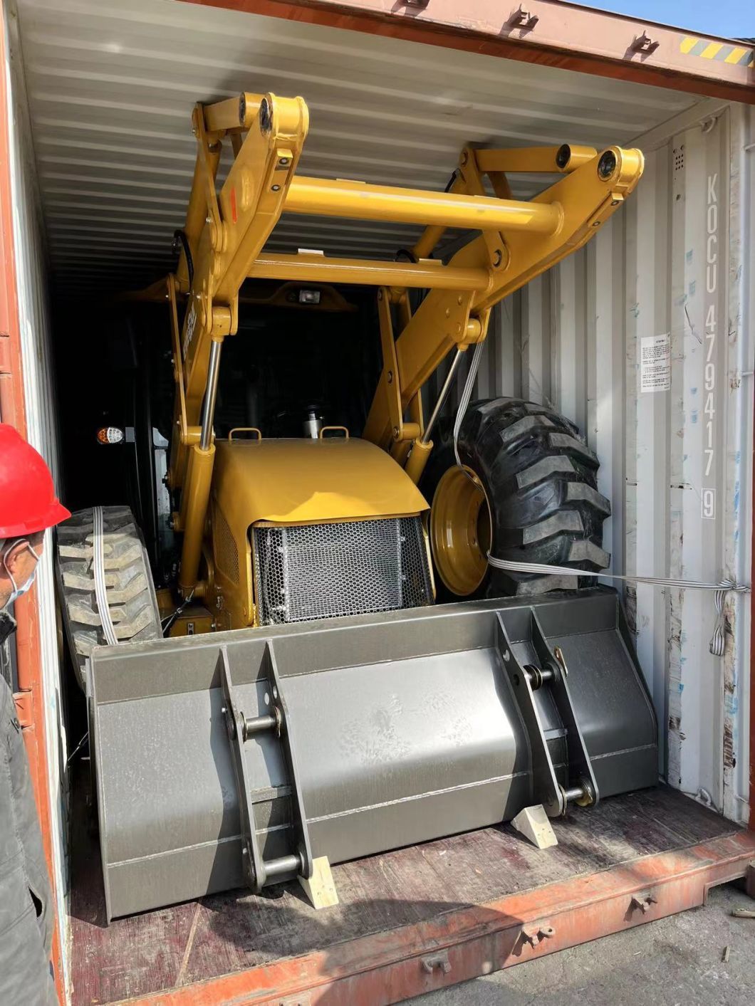 Front End Loader Backhoe 4X4 2.5 Ton Mini Payloader Joystick Towable Retroexcavadora Backhoe Loader