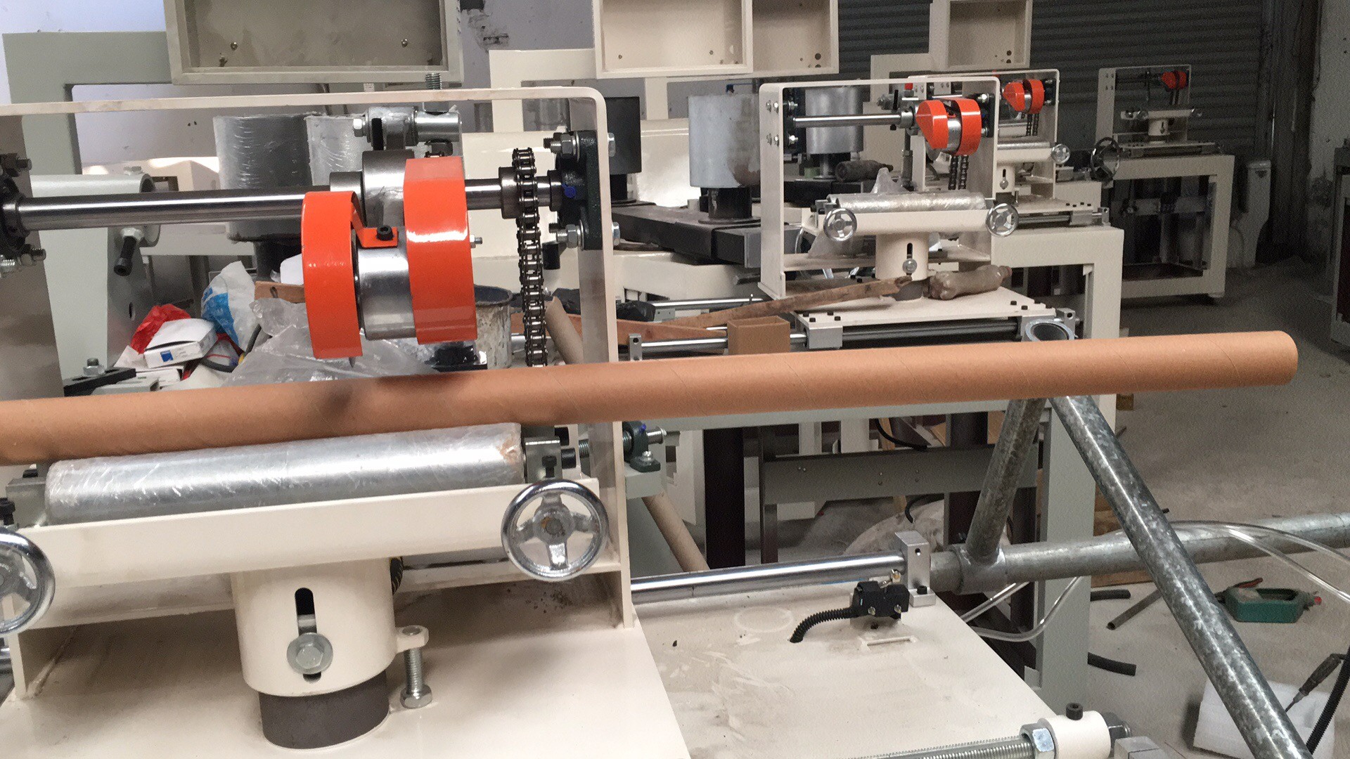 Automatic Good Quality Popular Paper Core Pipe Tube Making Machinery 15~20 M/Min