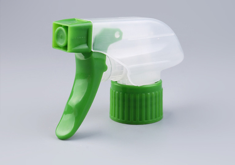 28MM All Plastic Trigger Sprayer No Metal Parts Racheted Closure Type