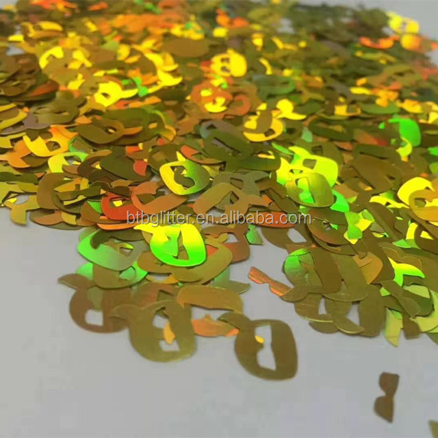 OEM Yiwu Zy Webbing Masked Superman Glitter for Tumbler Craft Other Holiday Supplies