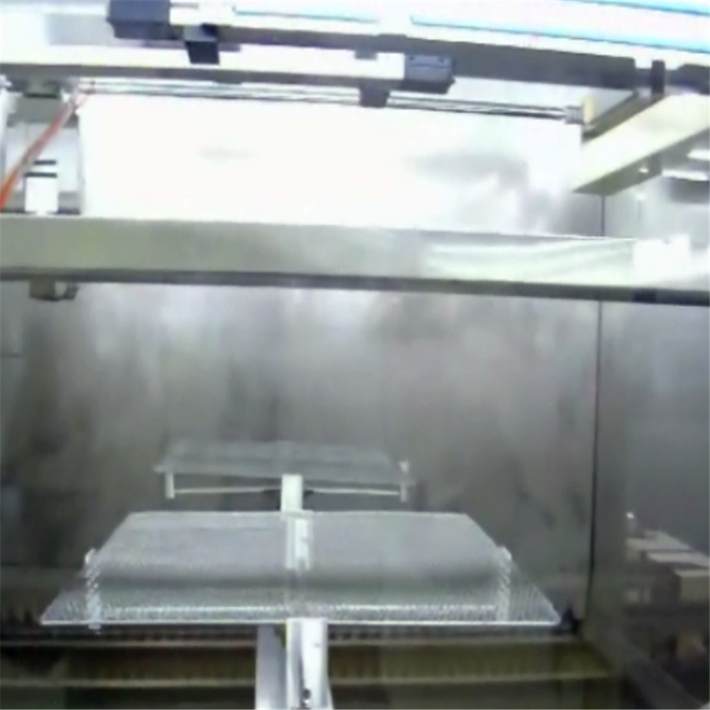 PLC Control 5 Axis Spray Painting Equipment 4kw Stainless Steel Booth