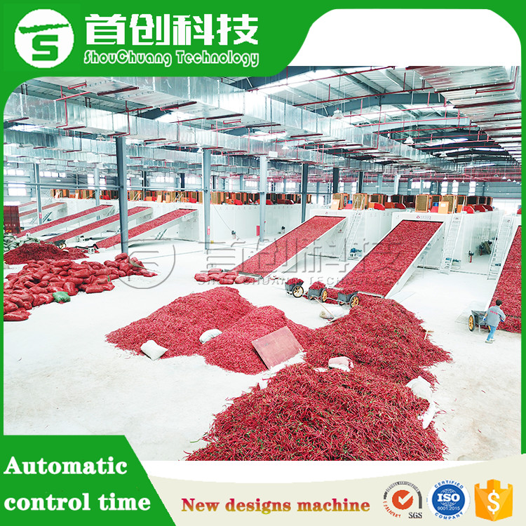 High Performance Hot Pepper Chili Drying Line Automatic Chili Dryer Machine Industrial