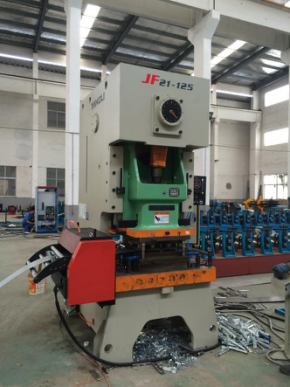 Construction Metal Scaffold Deck Perforated Board Walk Platform Roll Forming Making Machine