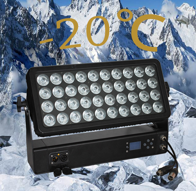 City Color Wash 400W Led Wall Washer Light RGBW 4in1 Aluminum Alloy IP65 DMX512