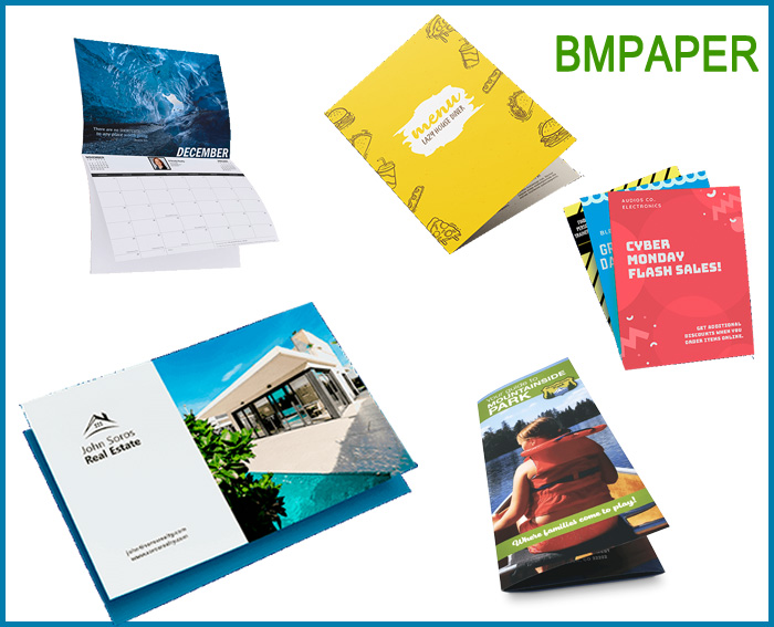 80# Gloss Matte Text C2S Paper For Brochures 28 x 40 inch Excellent Printing