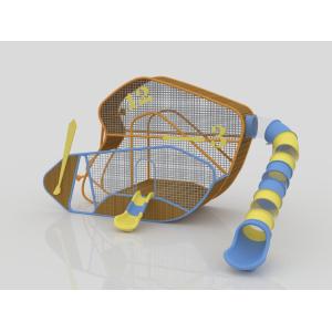 Multi Functional Playground Slide Weather Resistant Large Outdoor Slide