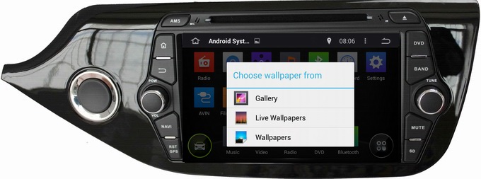 Ouchuangbo Auto GPS Navigation 3G Wifi Bluetooth for Kia Ceed 2014 DVD Media Player Android 4.4 Radio OCB-8068D