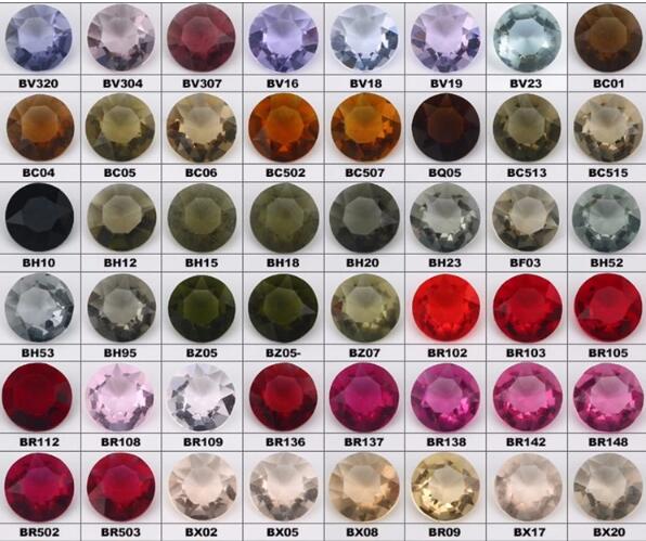 Decorative Colored PVD Coating Service, Glass beads, Crystal parts PVD decorative coatings