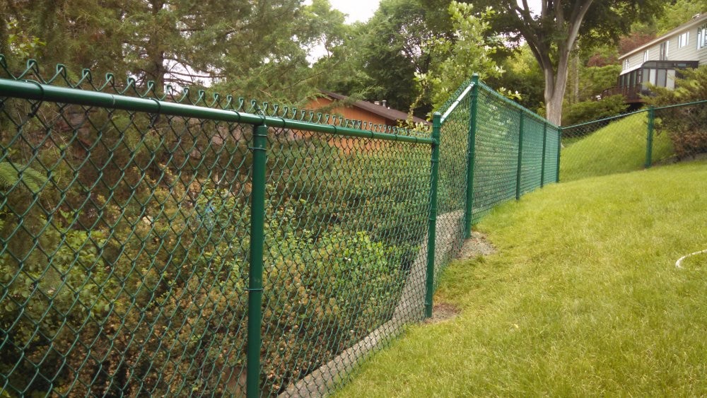 5 Foot Chain Wire Mesh Fence Galvanized PVC Commercial Metal Cyclone Wire Mesh Interlink Wire Fences