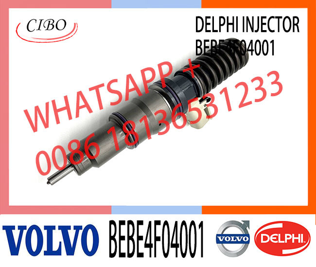 4PINS diesel fuel injector 21244717 BEBE4F04001 BEBE4F07001 for VOL MD13 US07
