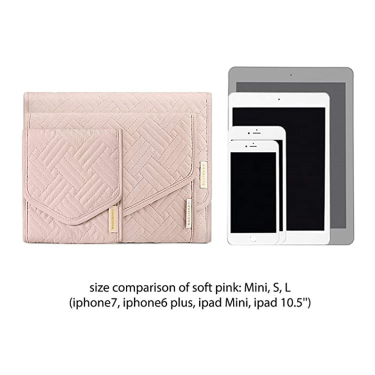 FOLDING JEWELRY BAG TRAVEL PORTABLE JEWELRY STORAGE BAG MULTI-RING EARRINGS JEWELRY BAG