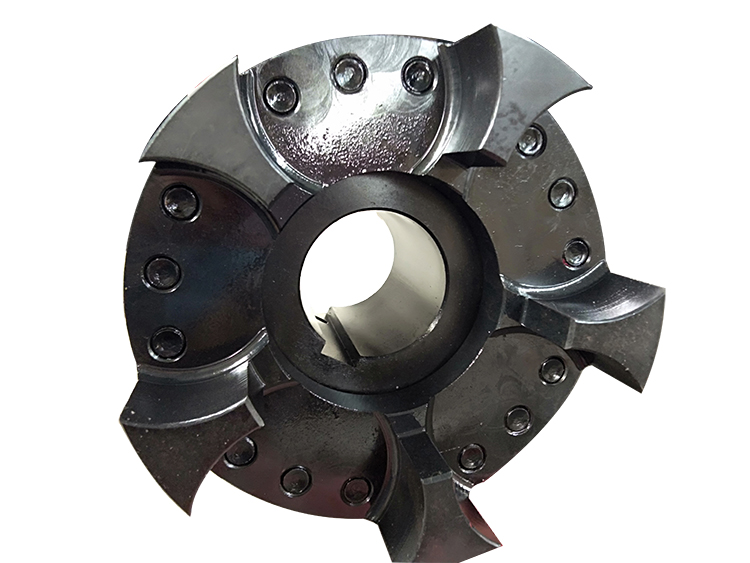Double Flange Flexible Jaw Coupling Spider For Heavy Machinery