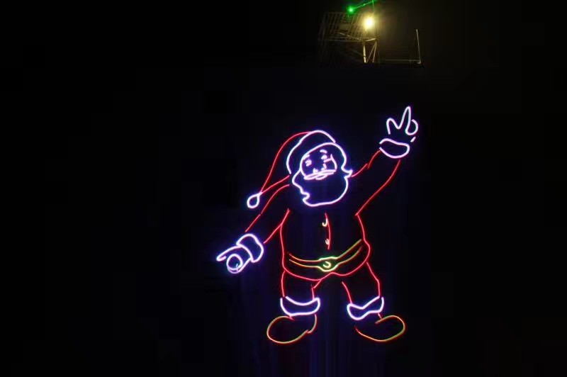 Commercial Outdoor Laser Light Show Entertainment Purposes Large Scale Type