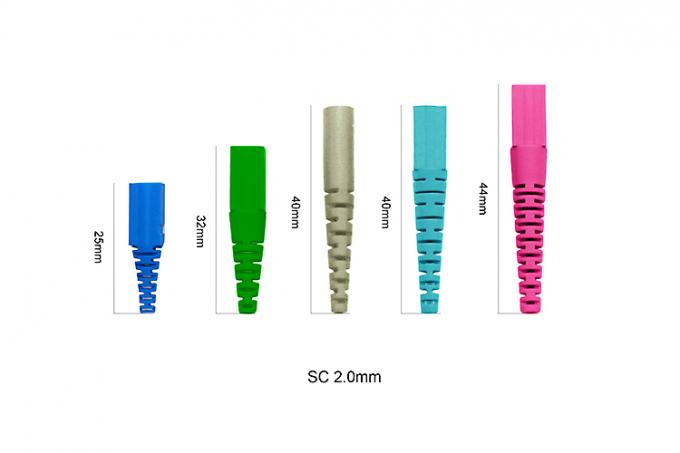 2.0mm 3.0mm FTTX SC UPC Optic Fiber Connector Kit Duplex Fiber Connector 1