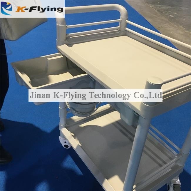 Treatment nursing Trolley Cart Abs Plastic Hospital Medical trolley