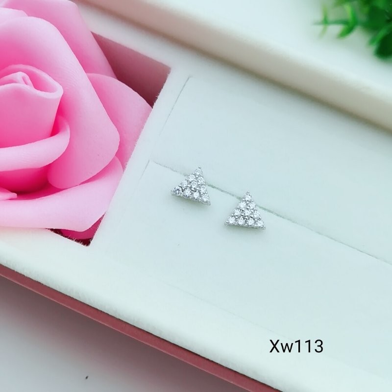 2018 New Style stud earrings Beautiful Silver Earrings For Women XW113