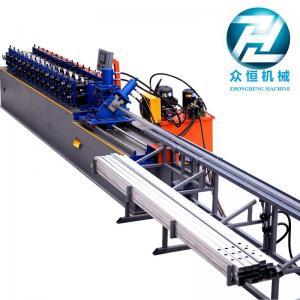 China 80m/min C U Stud And Track Roll Forming Machine With Servo Motor Cutting Control on sale