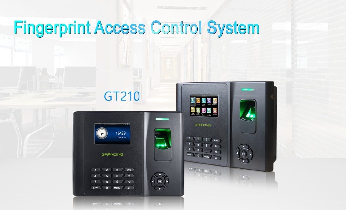 Li Battery Biometric Fingerprint Access Control System Fingerprint Time Attendance Machine