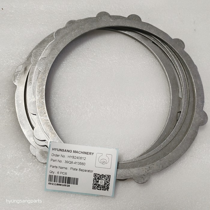 Excavator Separator Plate 39Q8-41360 XKAY-01541 For R260LC9S R290LC9