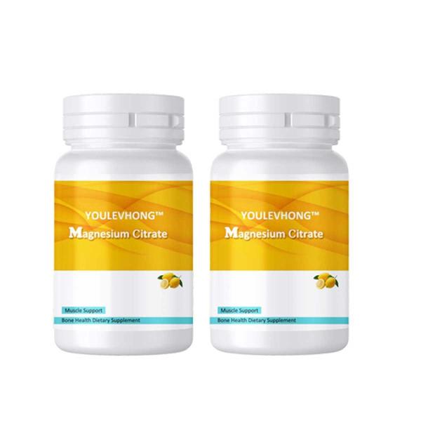 Manufactured In Food Additives Magnesium Citrate Capsule Form Dietary Supplement