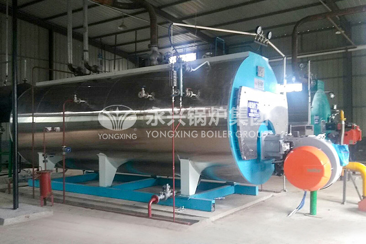 WNS15ton 1.25Mpa New Design Low-nitrogen Condensing Gas Fired Steam Boiler For Industrial