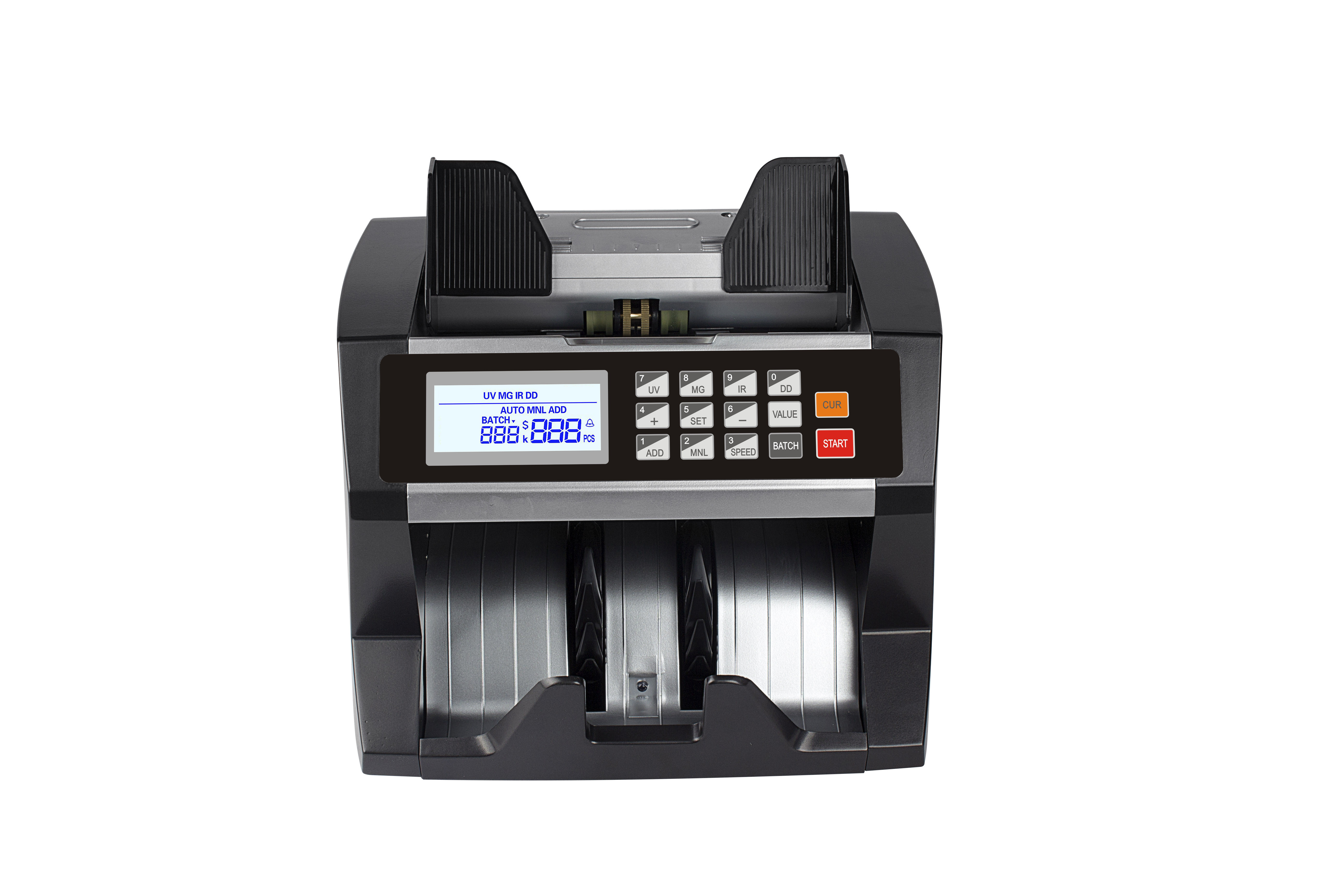 FRONT LOADING COUNTING MACHINE for all currencies FMD-170 UV+MG DETECTION