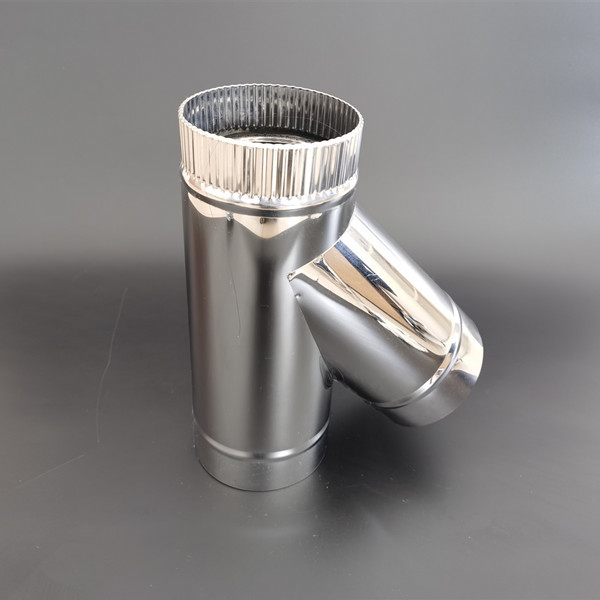 Single Wall Straight Length Stainless Steel Stove Pipe Made Of SUS316 / SUS 304