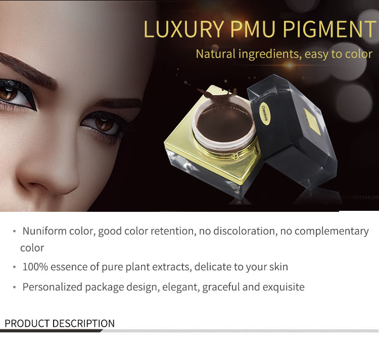 Eyebrow Pigmentation Paste 15g Permanent Makeup Pigments Tattoo Ink Colors