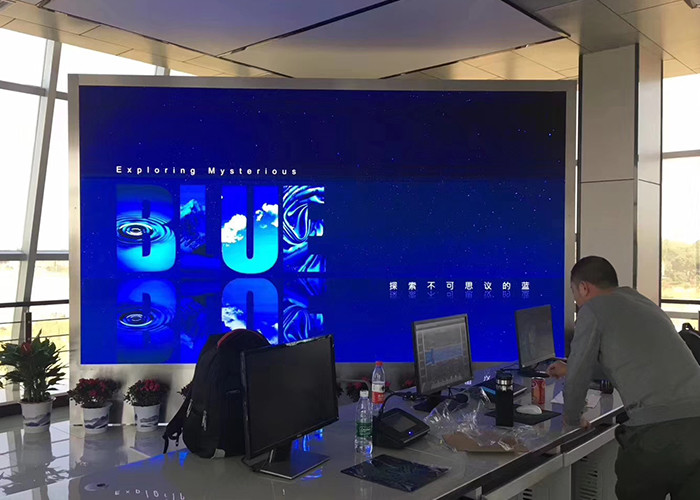 Hd P3.91 Advertising Indoor LED Displays Screen 3840hz For Shopping Center