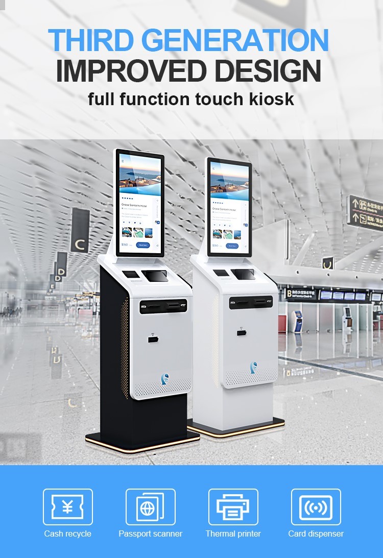 Multi Language Crypto ATM Kiosk with Enhanced Security